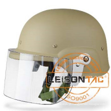 Material de motim capacete de ABS tático com padrão nos